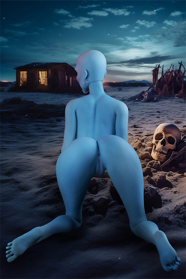 170cm (5ft7) G-Cup Fantasy Alien Adult Sex Doll Zeldarina, Head #A12, Blue Skin