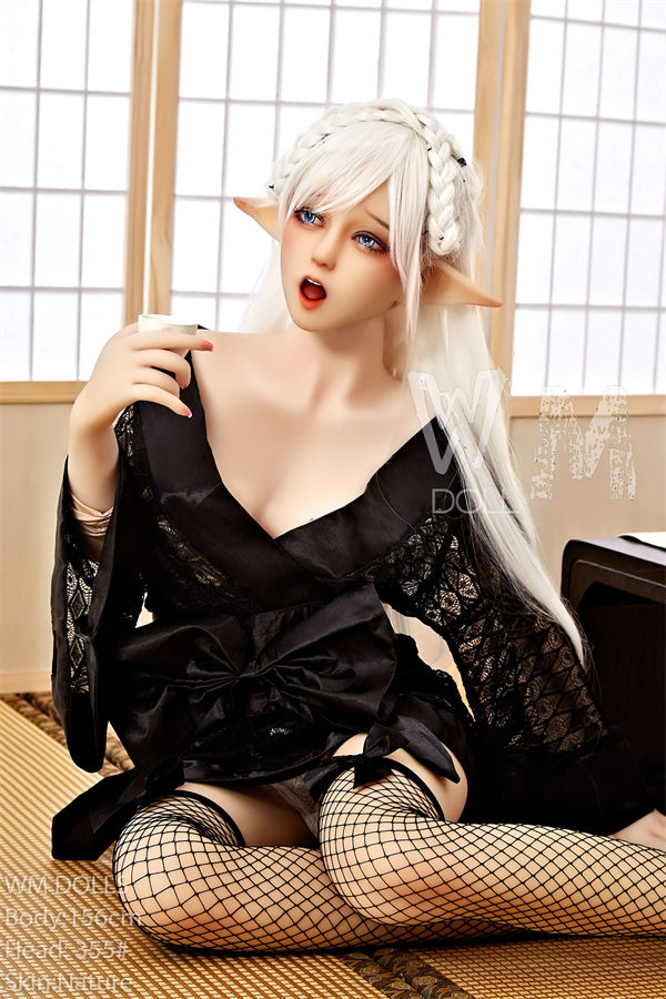 156cm (5ft1) C-Cup Elf Anime Adult Sex Doll Dominga, Head #355