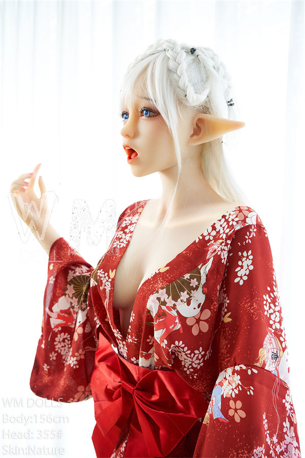 156cm (5ft1) C-Cup Elf Anime Adult Sex Doll Dominga, Head #355