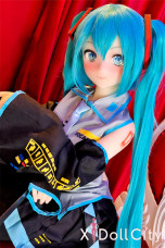 145cm B Cup Hatsune Miku Anime Love doll with Full Customization Options