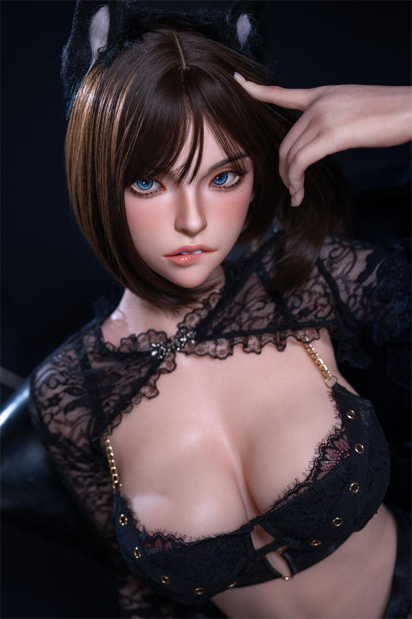 158cm (5ft2) F-Cup Silicone Adult Sex Doll Ada, ROS Head T05