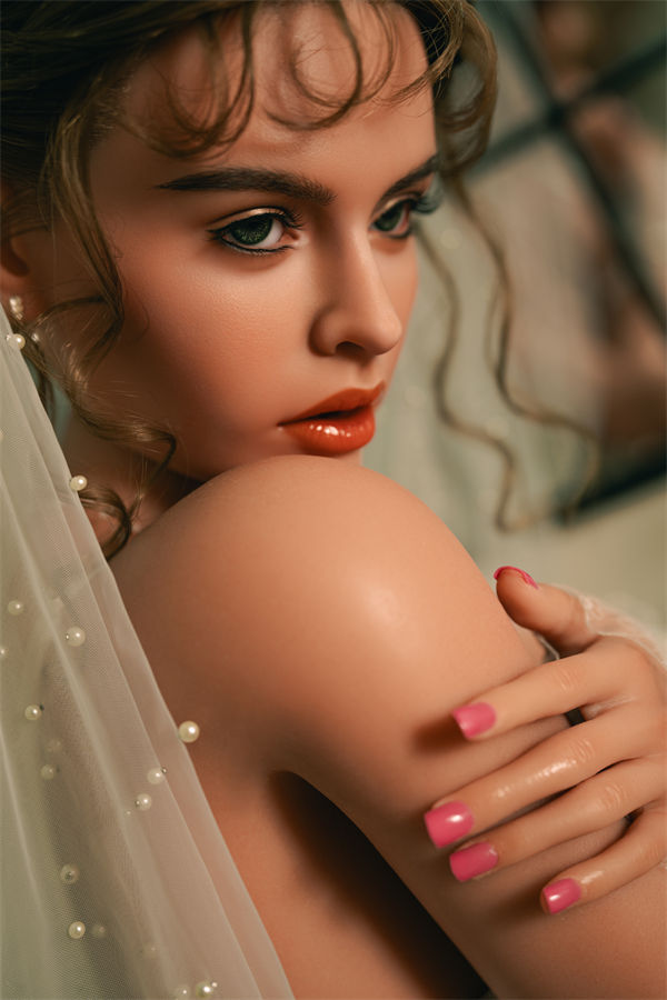 158cm (5ft2) F-Cup Silicone Adult Sex Doll Casey, ROS Head T41