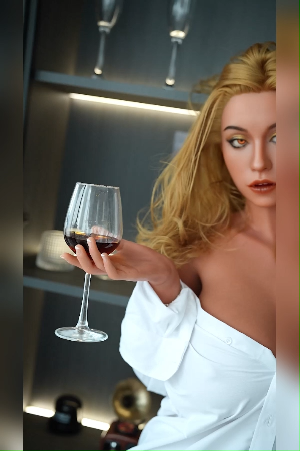 169cm (5ft6) F-Cup Silicone Adult Sex Doll Wendy, ROS Head T39