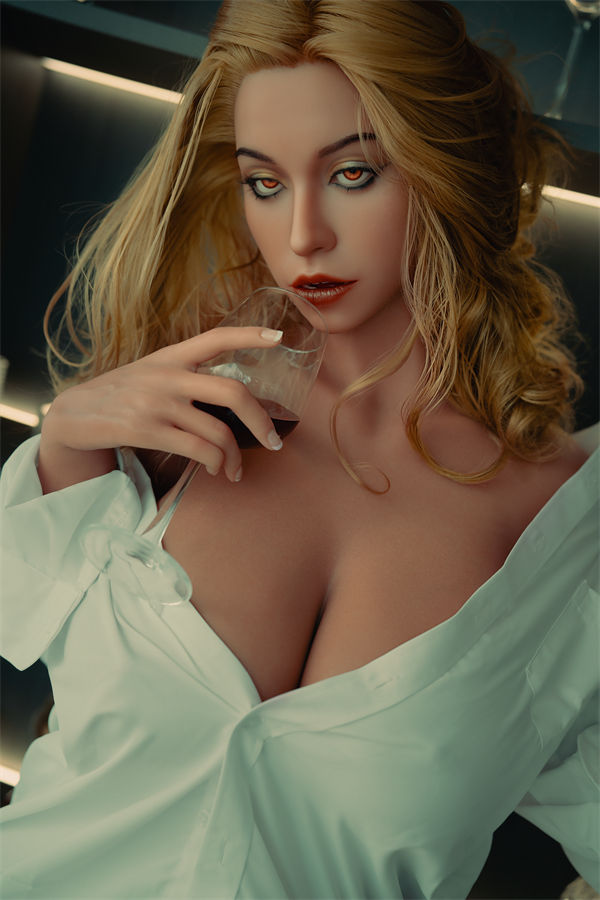 169cm (5ft6) F-Cup Silicone Adult Sex Doll Wendy, ROS Head T39
