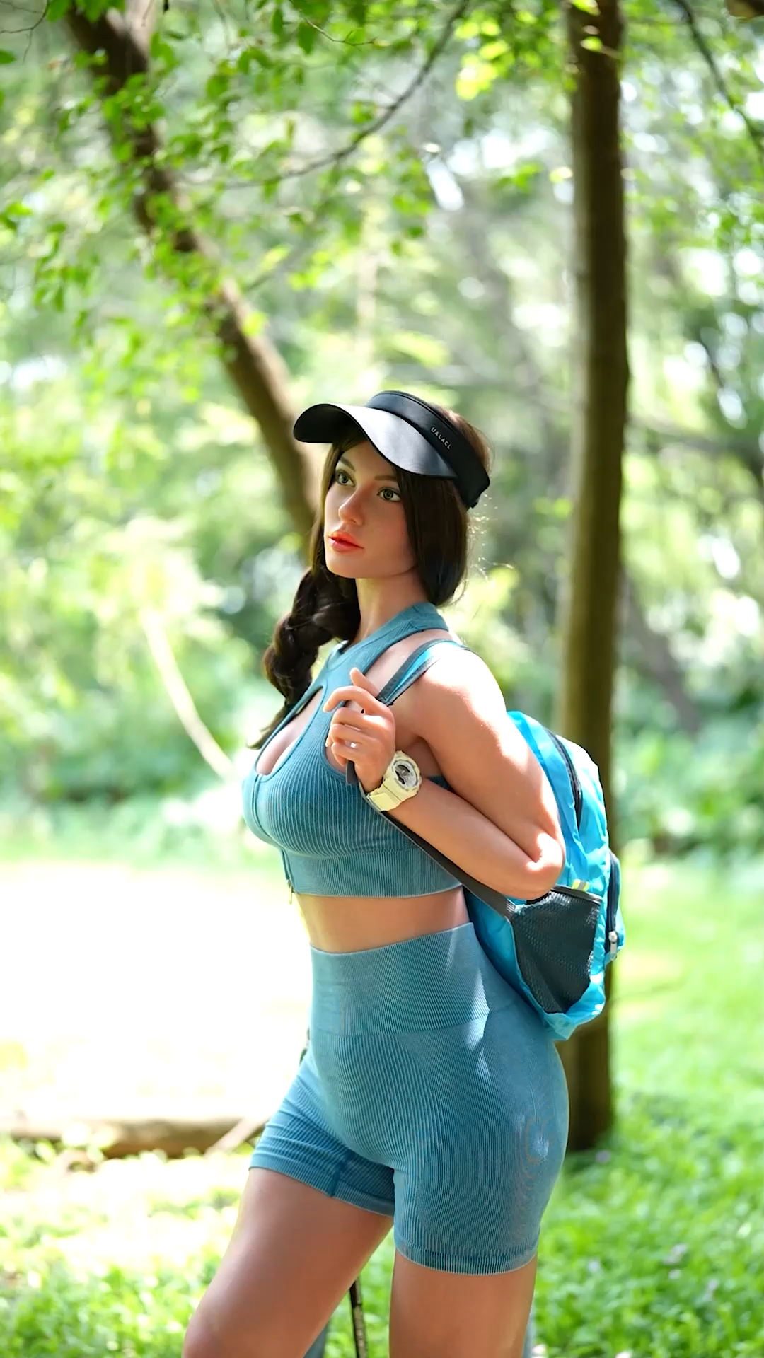 US Stock - 176cm (5ft9) D-Cup Silicone Adult Sex Doll Willa (Auto Blowjob), ROS Head T42