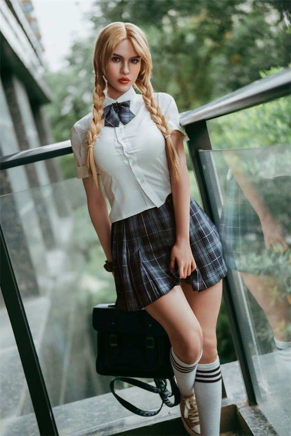 170cm (5ft7) C-Cup Silicone Adult Sex Doll Chloe, ROS Head T24