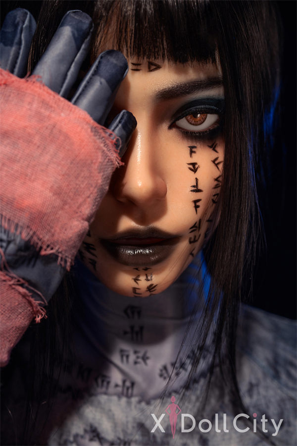 166cm(5ft5) C-cup Hybrid Love Doll, Movable Jaw Head M7