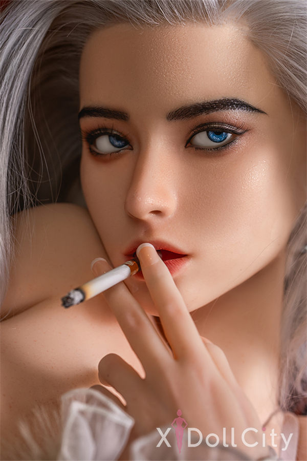 164cm(5ft4) D-Cup Hybrid Adult Sex Doll Edna, Movable Jaw Head M12