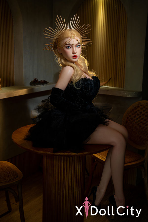 164cm(5ft4) D-cup Full Silicone Adult Sex Doll, Movable Jaw Head M29