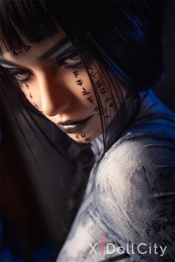 166cm(5ft5) C-cup Hybrid Love Doll, Movable Jaw Head M7