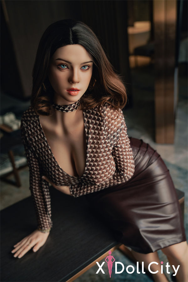 168cm(5ft6) D-cup Full Silicone Adult Sex Doll, Movable Jaw Head M20