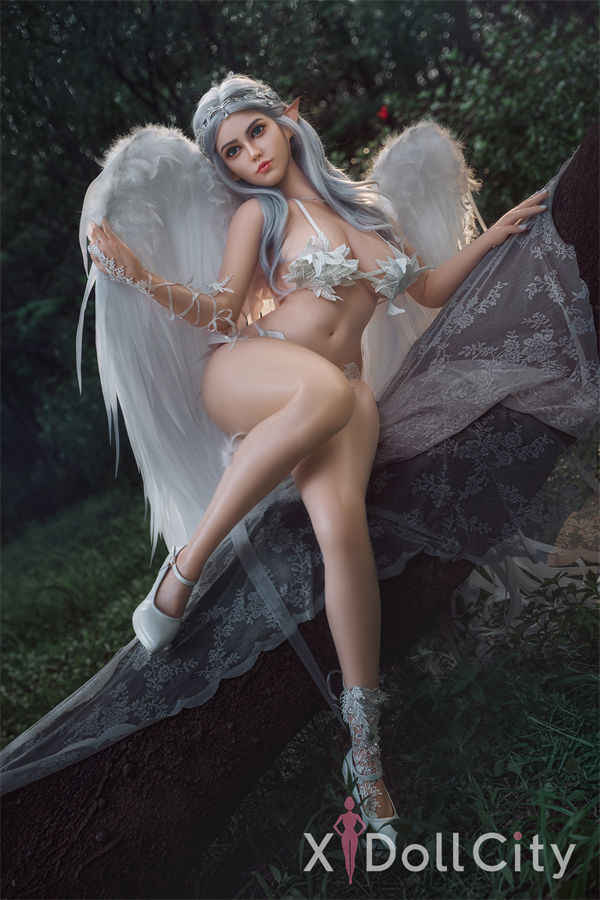 164cm(5ft4) D-cup Full Silicone Elf Love Doll Barbara, Head S19