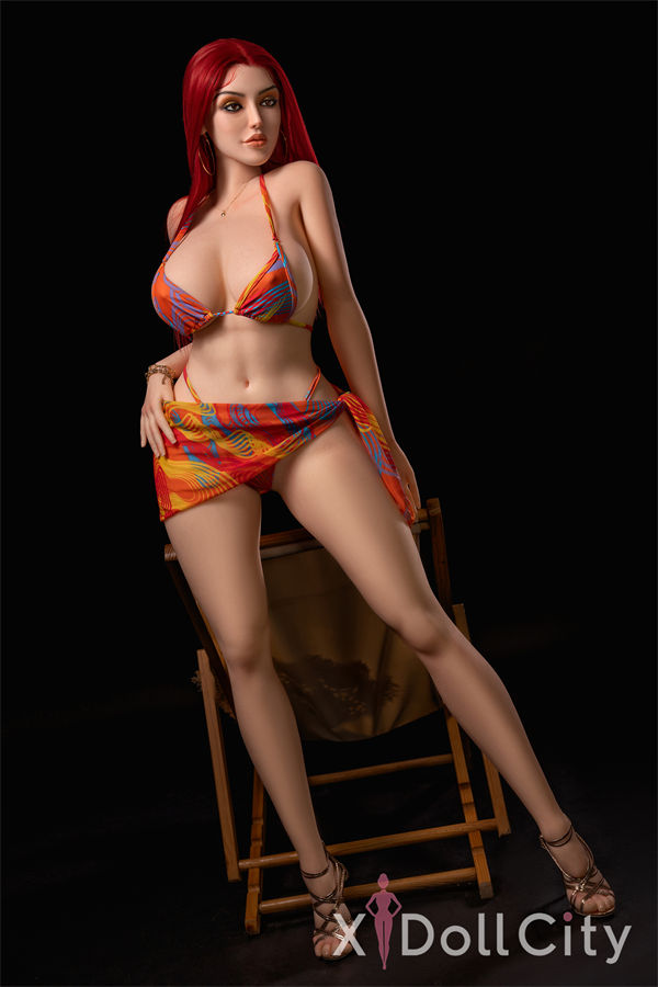 169cm (5ft6) D-Cup Hybrid Love Doll Helen, Silicone Head S3