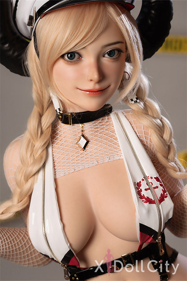 164cm (5ft4) D-Cup Blonde Silicone Adult Sex Doll, Head S31