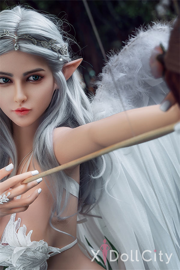 164cm(5ft4) D-cup Full Silicone Elf Love Doll Barbara, Head S19