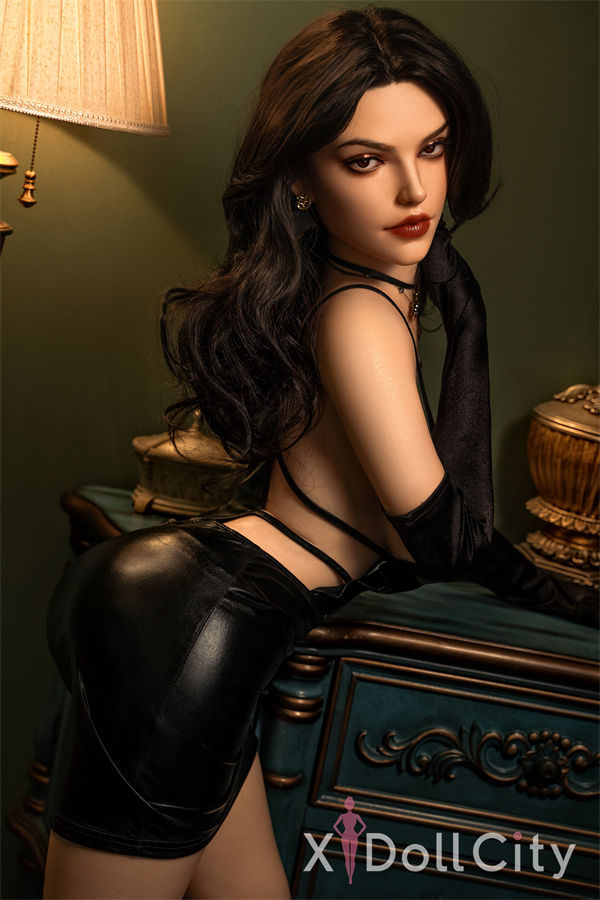 158cm (5ft2) F-cup Full Silicone Love Doll Becky, Head S16