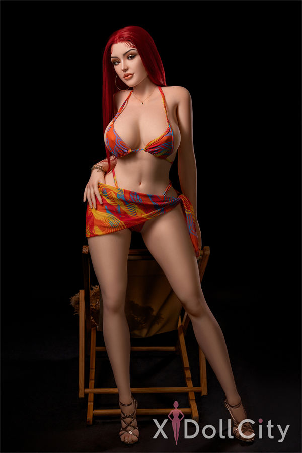169cm (5ft6) D-Cup Hybrid Love Doll Helen, Silicone Head S3