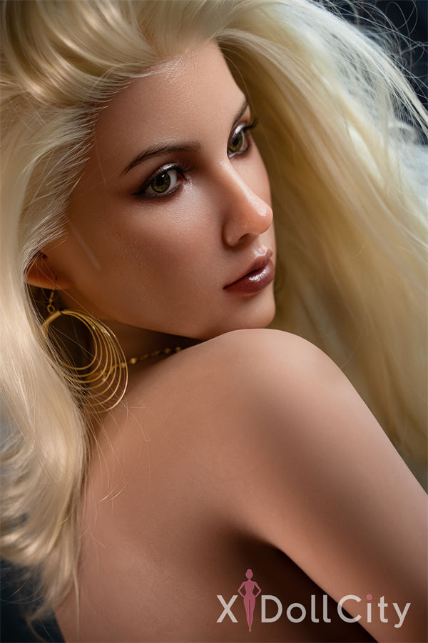 157cm (5ft1) Huge Boobs Hybrid Adult Sex Doll Una, Silicone Head #S2