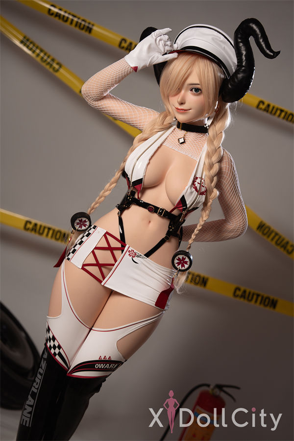 164cm (5ft4) D-Cup Blonde Silicone Adult Sex Doll, Head S31