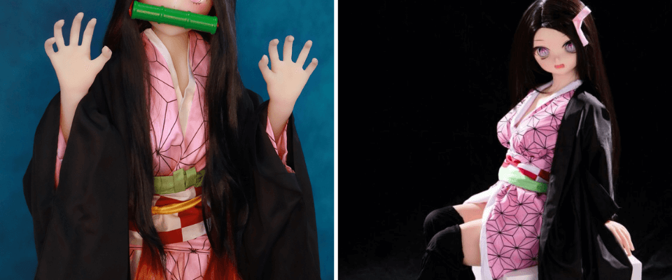 Demon Slaye doll cosplay sex