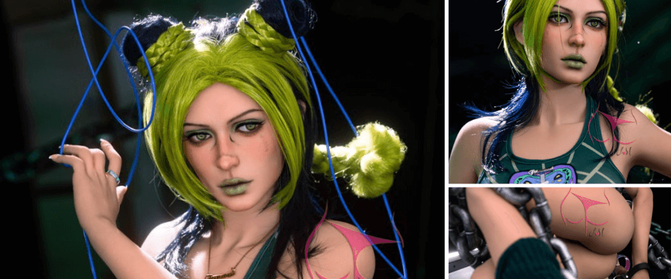 JoJo&rsquo;s Bizarre Adventure anime cosplay sex doll