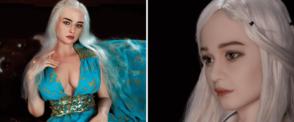 Daenerys Targaryen cosplay sex doll