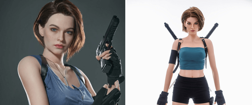 real doll cosplay Jill Valentine