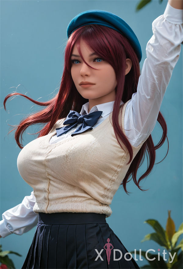 160cm (5ft3) Chubby TPE Adult Sex Doll, Head #AB13