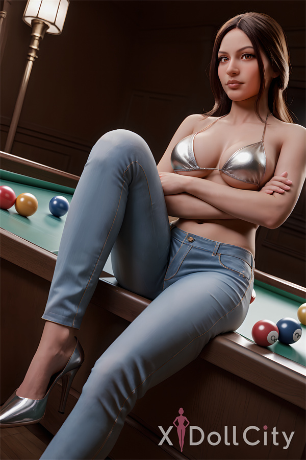 166cm (5ft5) Big Breasts TPE Adult Sex Doll, Head #AB18