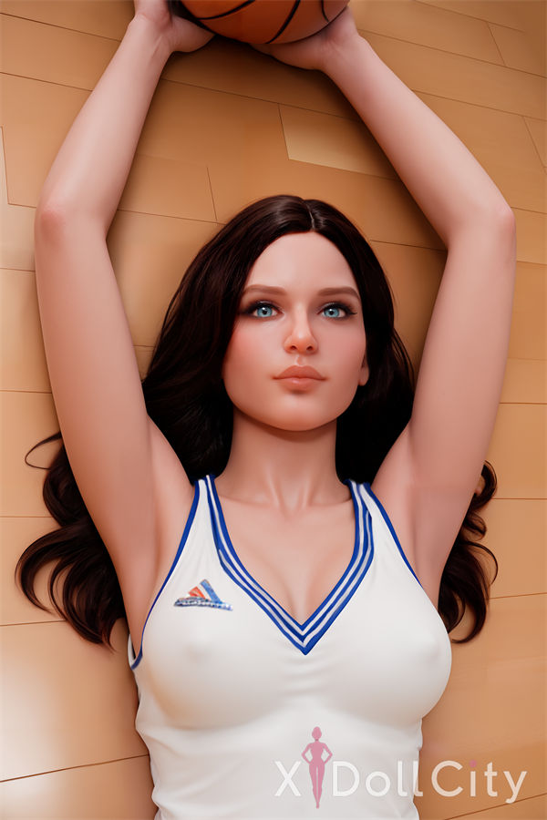 166cm (5ft5) Big Breasts Hybrid Sex Doll, Silicone Head #AB18, Light Tan-2