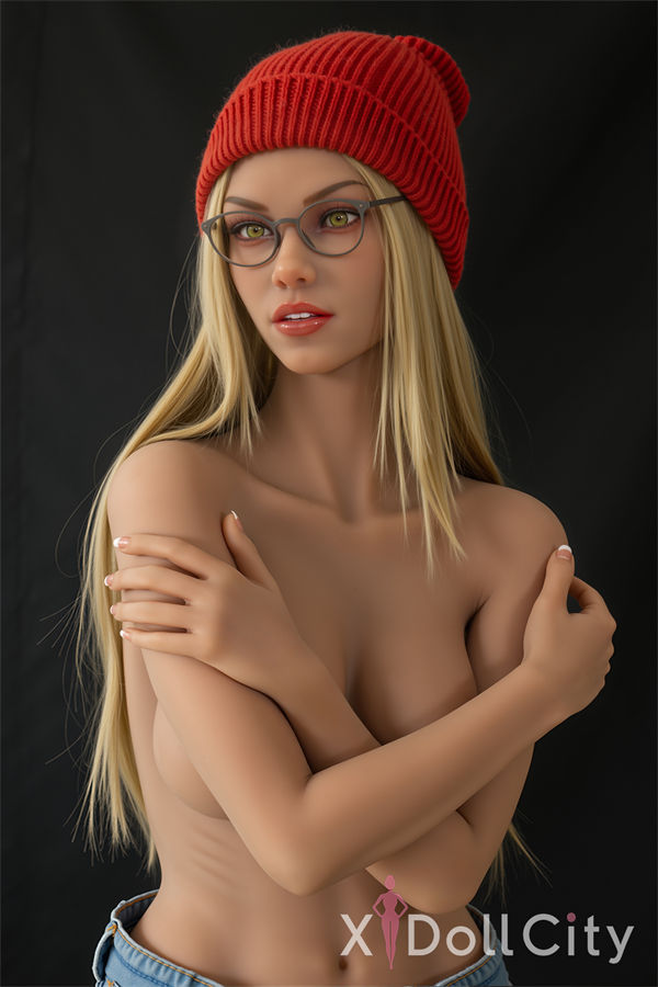 151cm (4ft11) Chubby Blonde TPE Adult Sex Doll, Head 238#-1