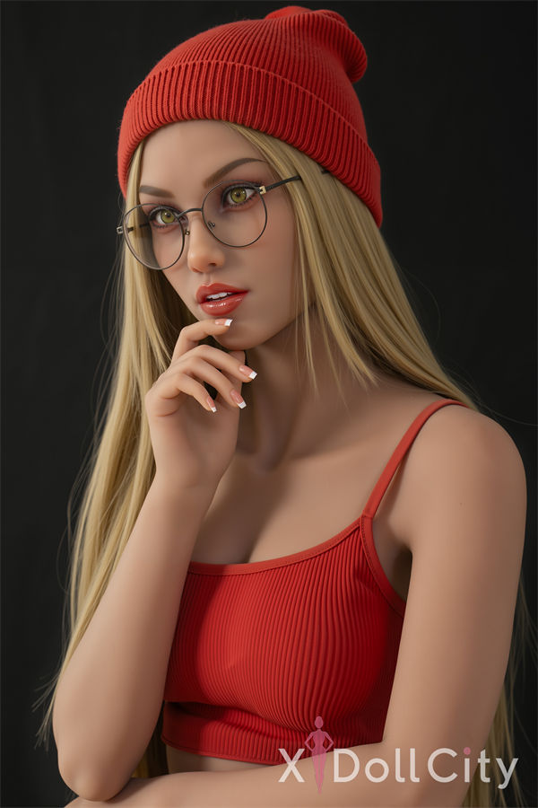 151cm (4ft11) Chubby Blonde TPE Adult Sex Doll, Head 238#-1