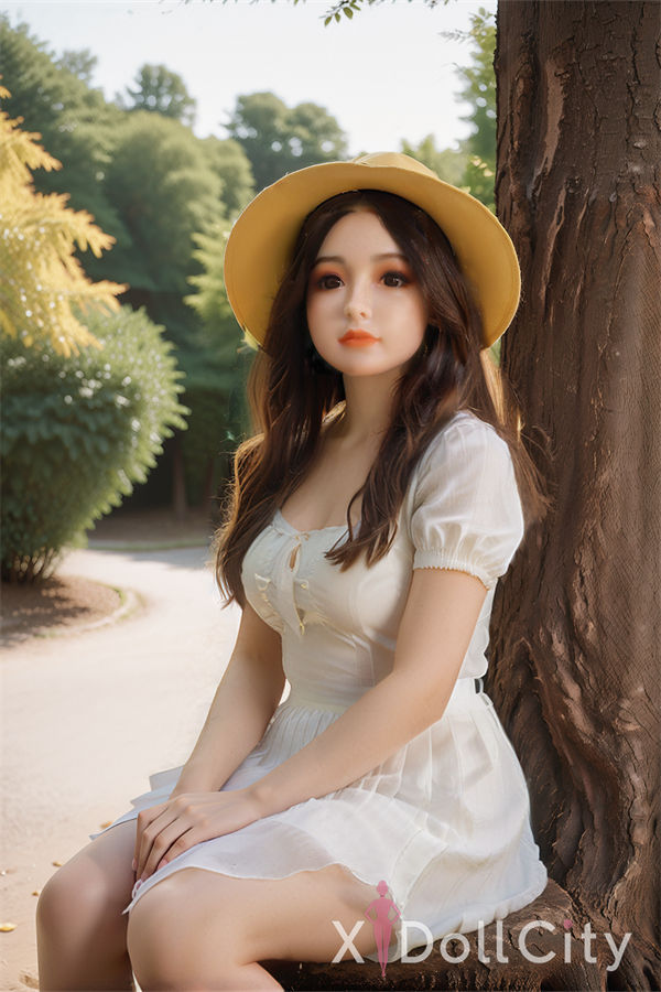 148cm (4ft10) Small Breasts Hybrid Adult Sex Doll, Silicone Head #AB2-3