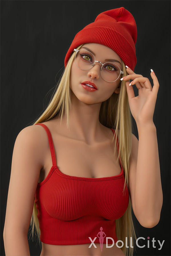 151cm (4ft11) Chubby Blonde TPE Adult Sex Doll, Head 238#-1