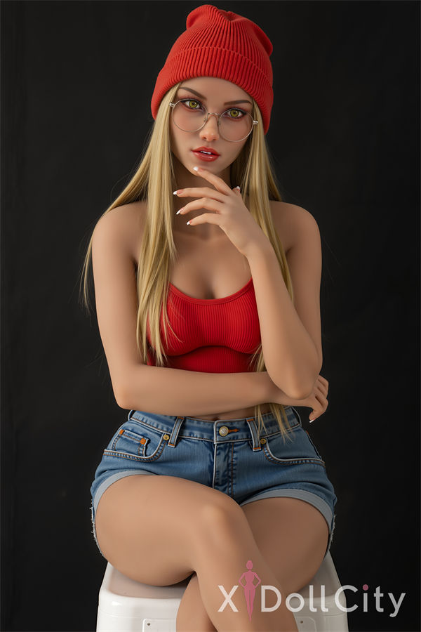 151cm (4ft11) Chubby Blonde TPE Adult Sex Doll, Head 238#-1