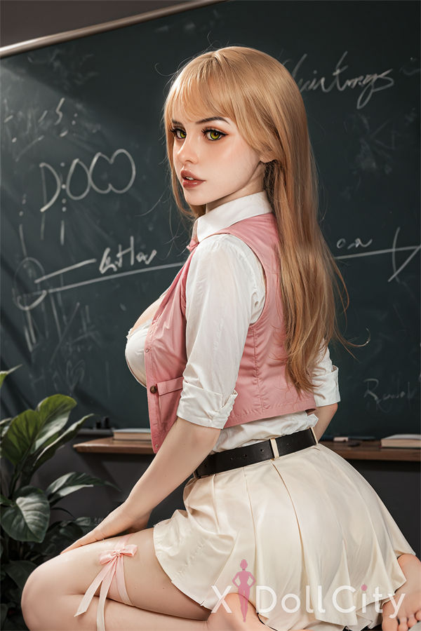 150cm (4ft11) F-Cup Hybrid Adult Sex Doll, Silicone Head #AB26-1