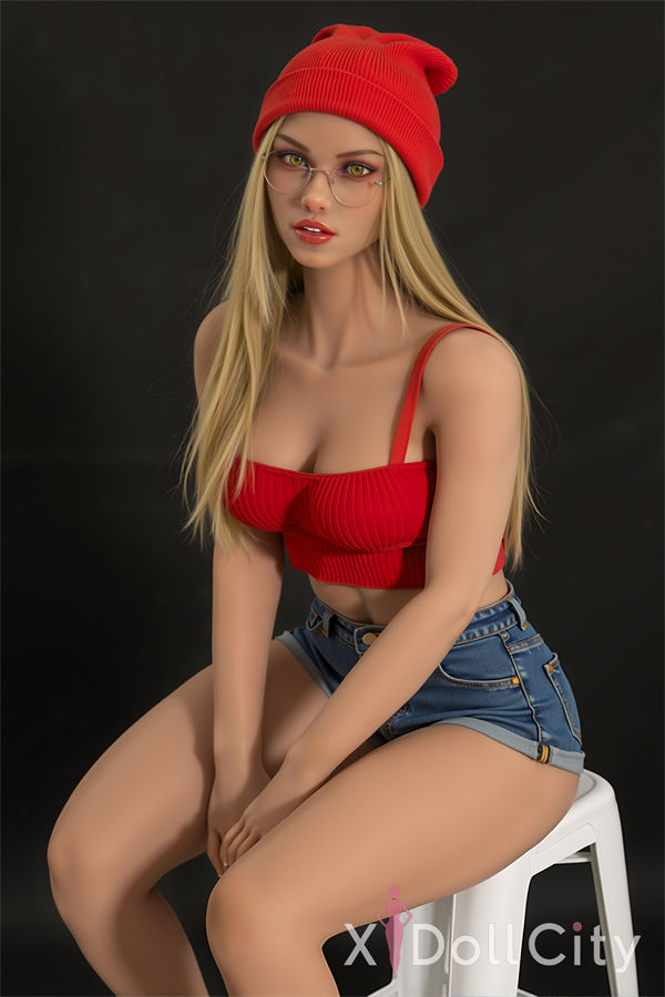151cm (4ft11) Chubby Blonde TPE Adult Sex Doll, Head 238#-1