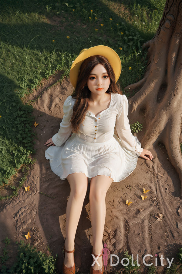 148cm (4ft10) Small Breasts Hybrid Adult Sex Doll, Silicone Head #AB2-3