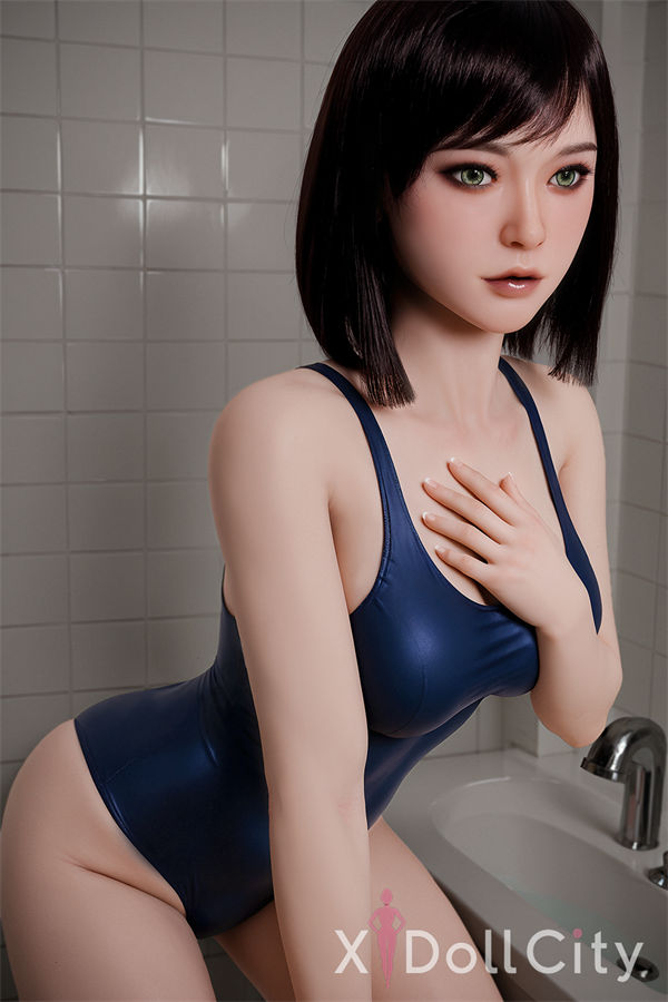 166cm (5ft5) Big Breasts Hybrid Adult Sex Doll, Silicone Head #AB11-1