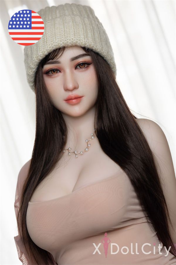 US Stock - 158cm (5ft2) Medium Breasts Hybrid Adult Sex Doll, Silicone Head #AB1