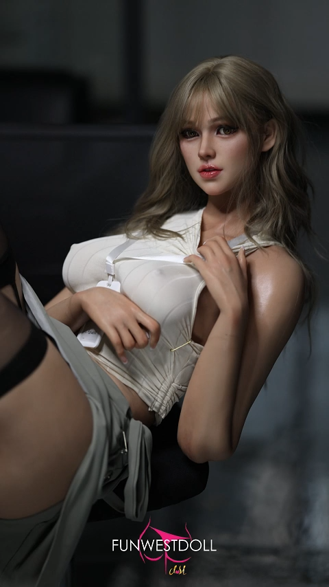 168cm (5ft6) D-Cup Real Skin Texture Silicone Adult Sex Doll Sophiemina, Head #029S