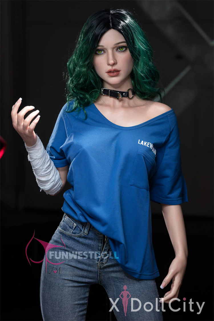 157cm (5ft2) D-Cup Silicone Adult Sex Doll Alexa, Head #045S