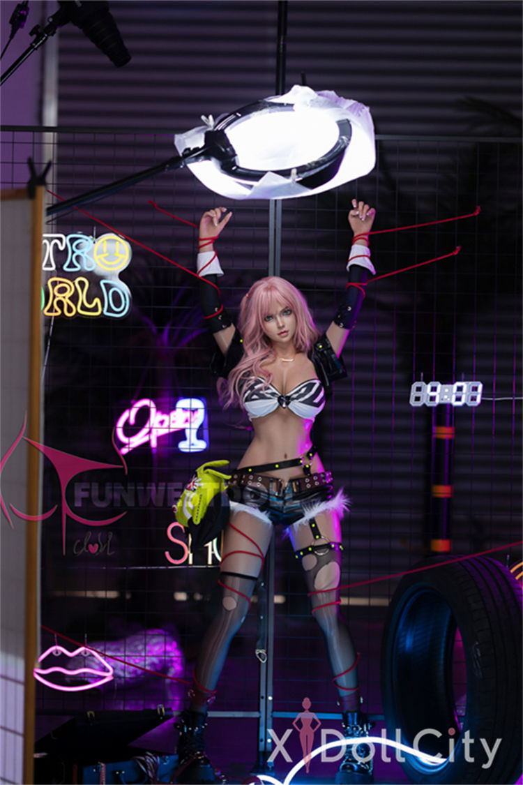 157cm (5ft2) G-Cup Cosplay Silicone Adult Sex Doll Lily, Head #036S