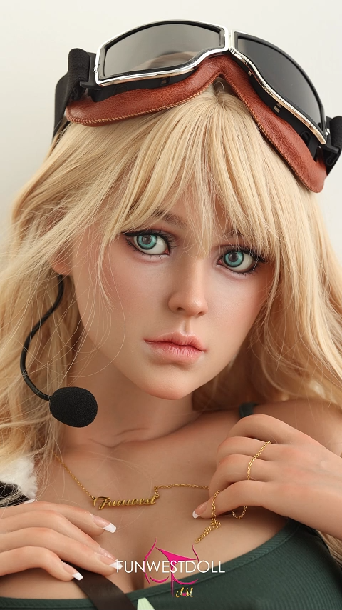 157cm (5ft2) G-Cup Silicone Adult Sex Doll Assos, Head #030S