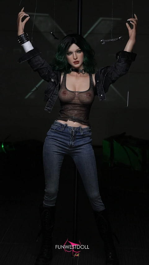 157cm (5ft2) D-Cup Silicone Adult Sex Doll Alexa, Head #045S