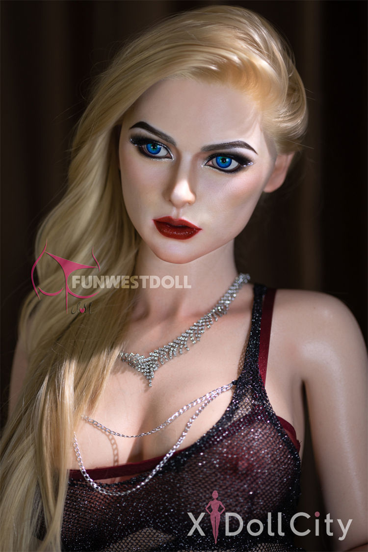 166cm (5ft5) F-Cup Silicone Adult Sex Doll Alexa, Head #045S