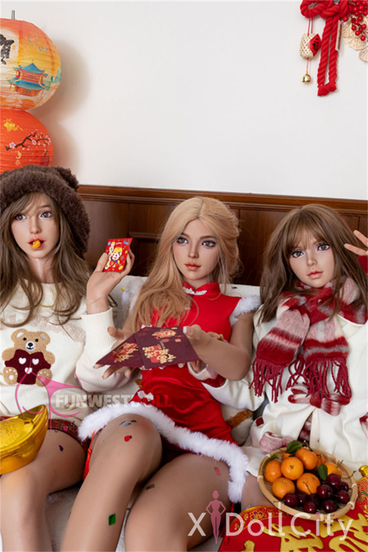 159cm (5ft2) A-Cup Silicone Adult Sex Doll Bella, Head #037SJ