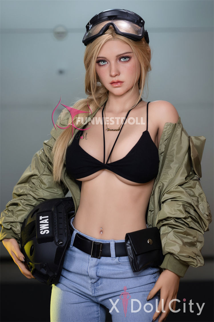 162cm (5ft3) F-cup TPE Adult Sex Doll Bella, Head #037