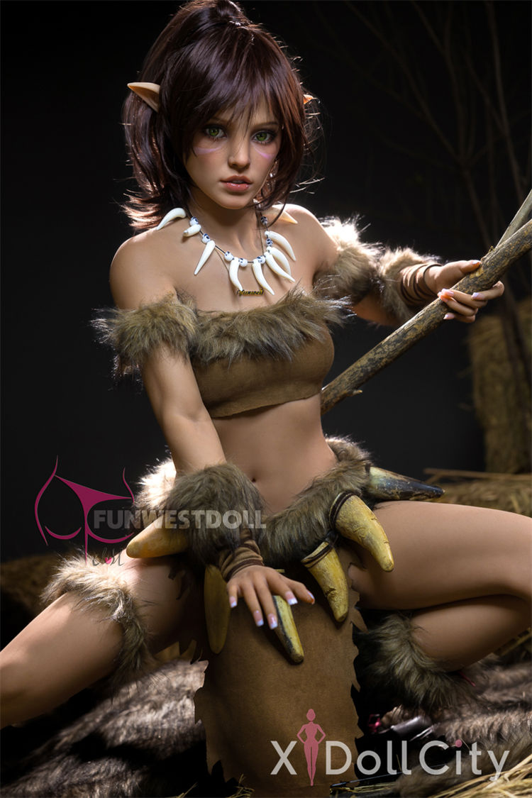 159cm (5ft2) A-Cup Elf Adult Sex Doll Kylie, Head #040