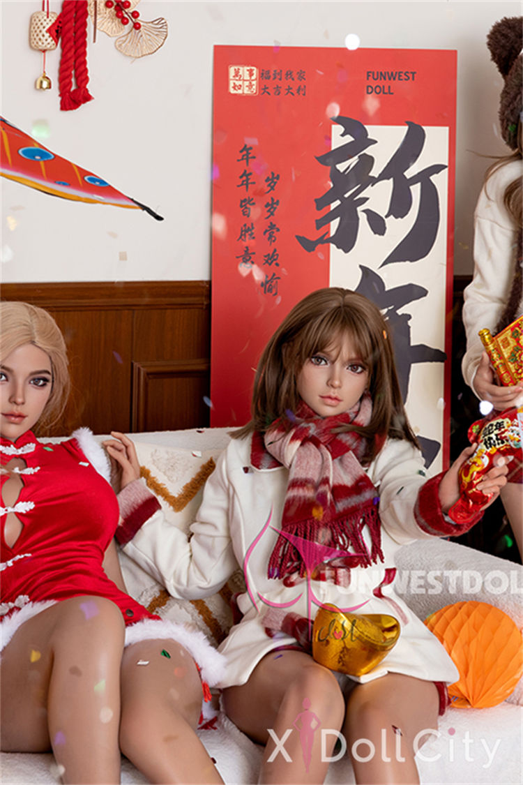 156cm (5ft1) F-Cup Silicone Adult Sex Doll Lily, Head #036S